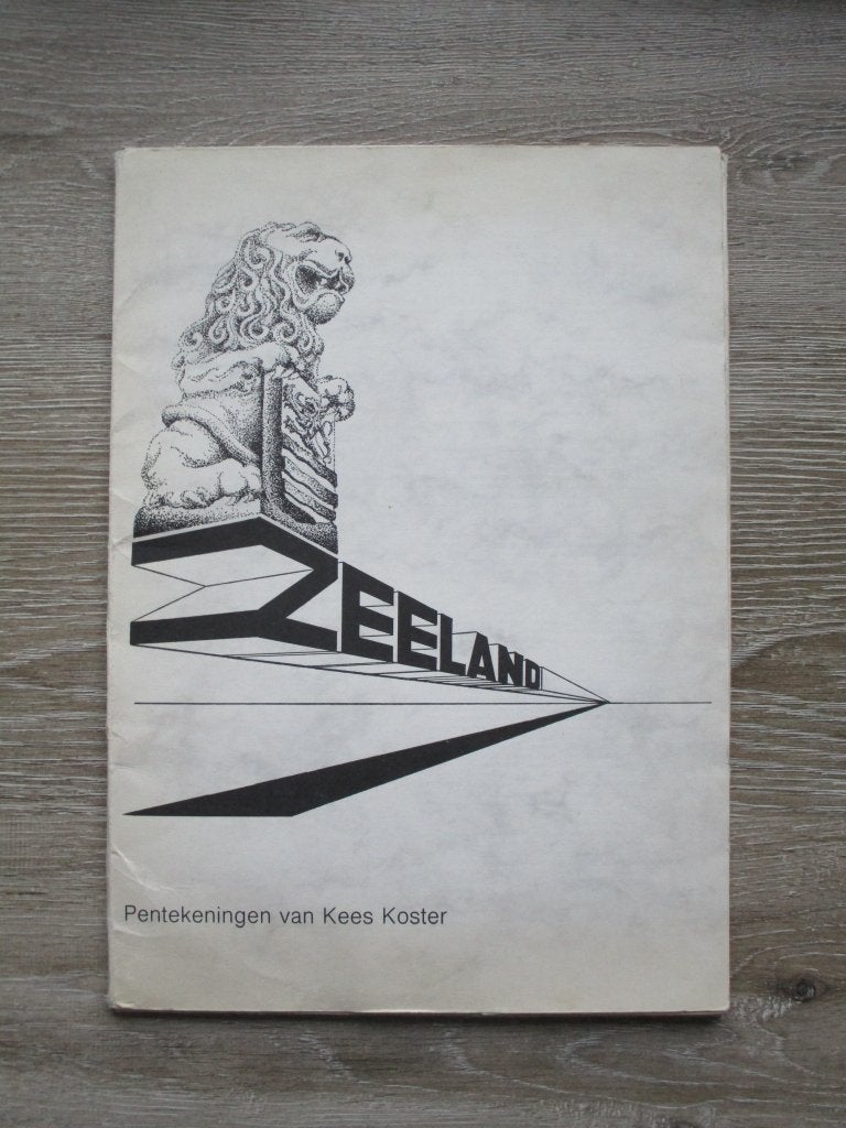 Zeeland pentekeningen van Kees Koster, Ophalen of Verzenden, Gelezen