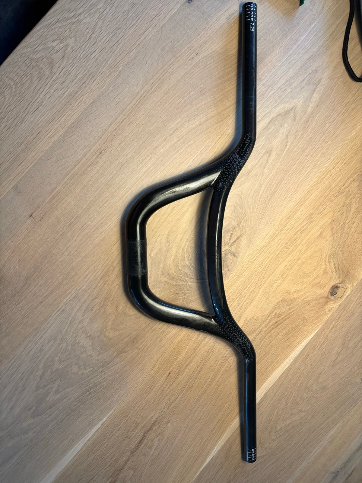 SD Carbon Aero Stuur 7.25 inch, BMX, Stuur, Ophalen of Verzenden, Zo goed als nieuw