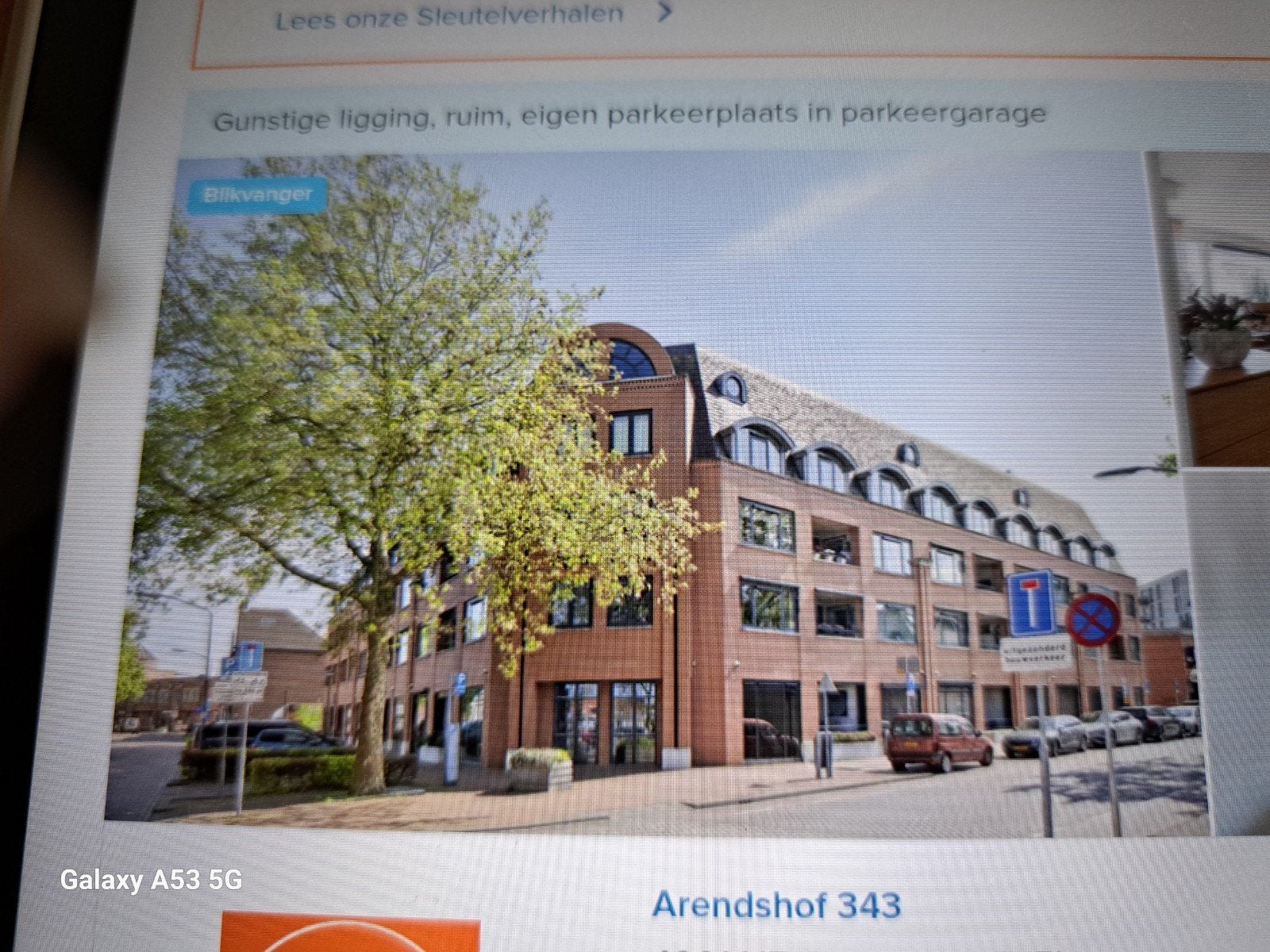 Mooi apartement., Hoekwoning