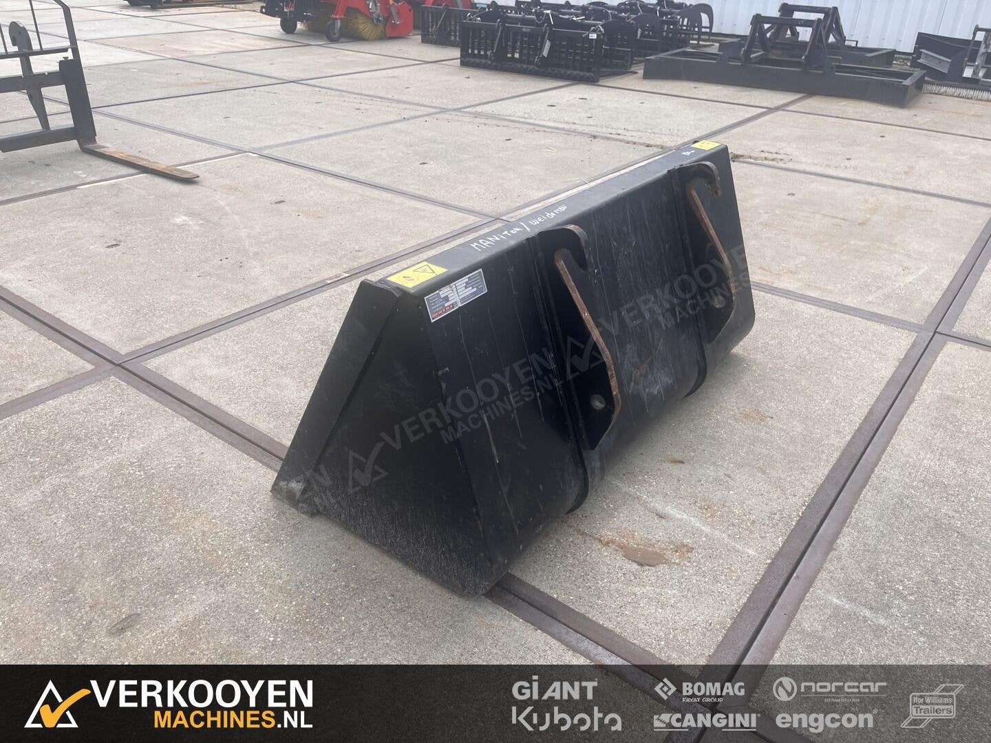 2019 VM Grondbak 150cm Weidemann / Manitou DV1587