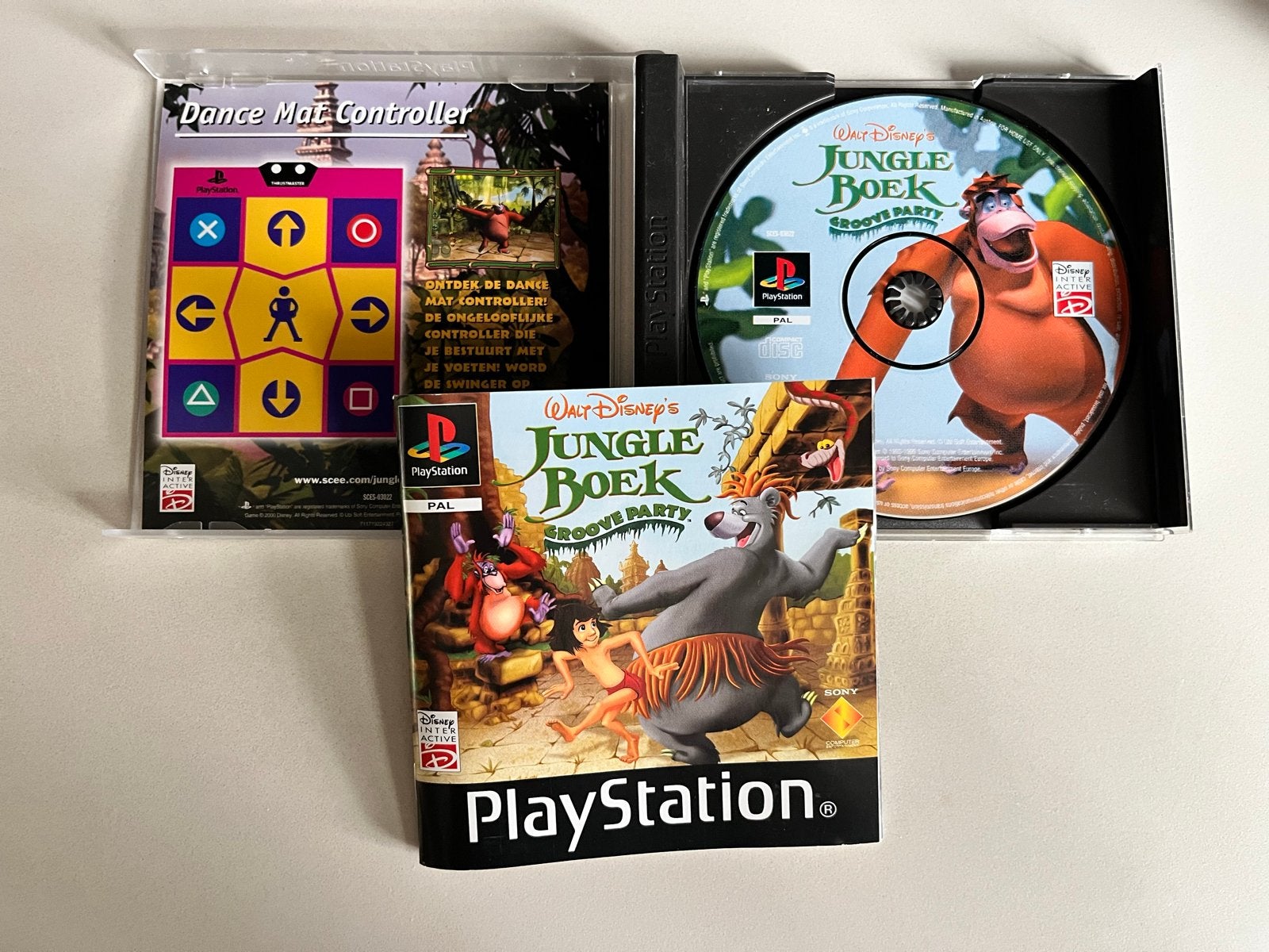 Walt Disney's Jungle Boek Groove Party PS1 - Goede staat, Avontuur en Actie, S, 1 speler, P