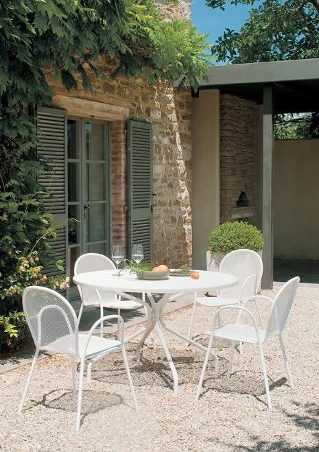 Tuinset merk EMU Italie, Ophalen, 4 zitplaatsen, Gebruikt, Eettafel