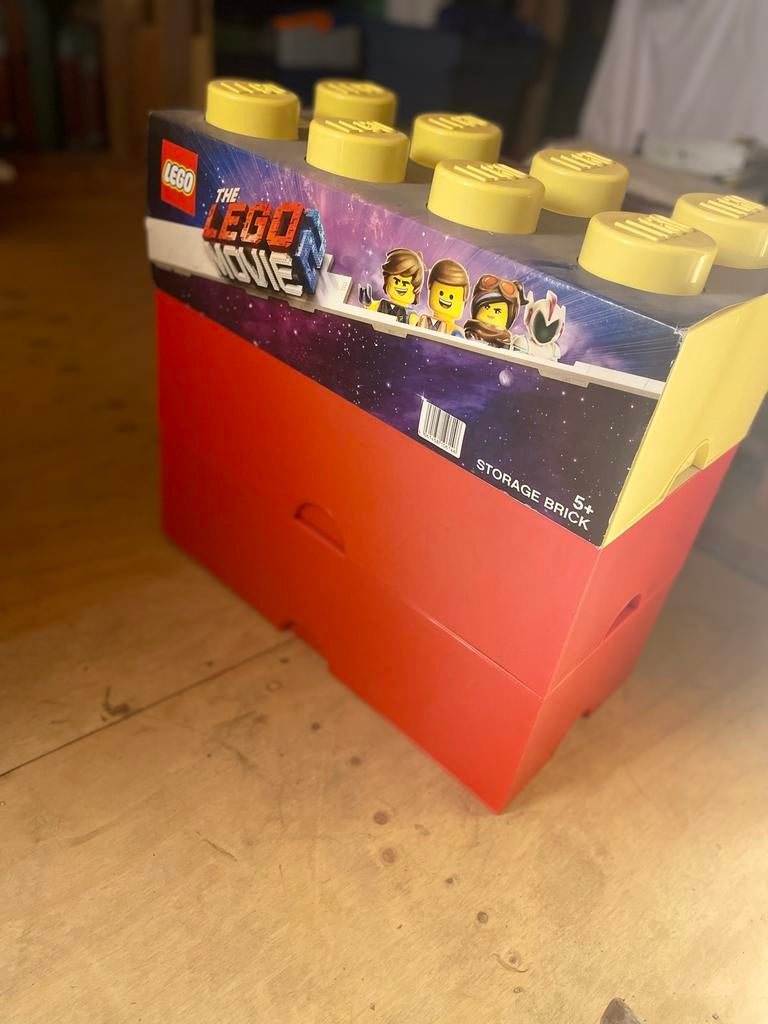 Lego Opbergdoos 2 rode 1 gele, Ophalen, Lego, Overige typen, Nieuw