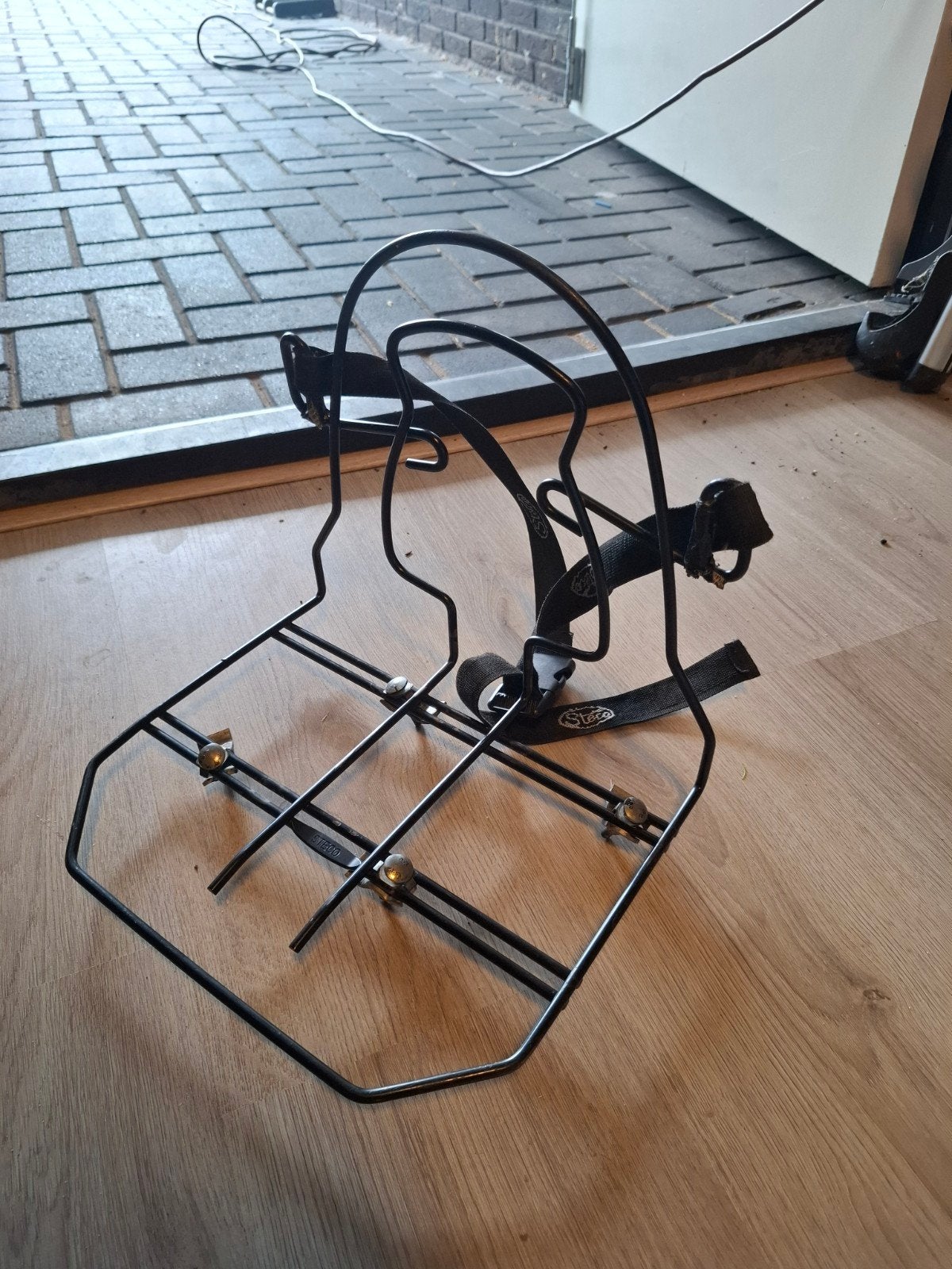 Steco Buggy-Mee fietsdrager voor kinderwagen, Fietsen en Brommers, Ophalen, Gebruikt