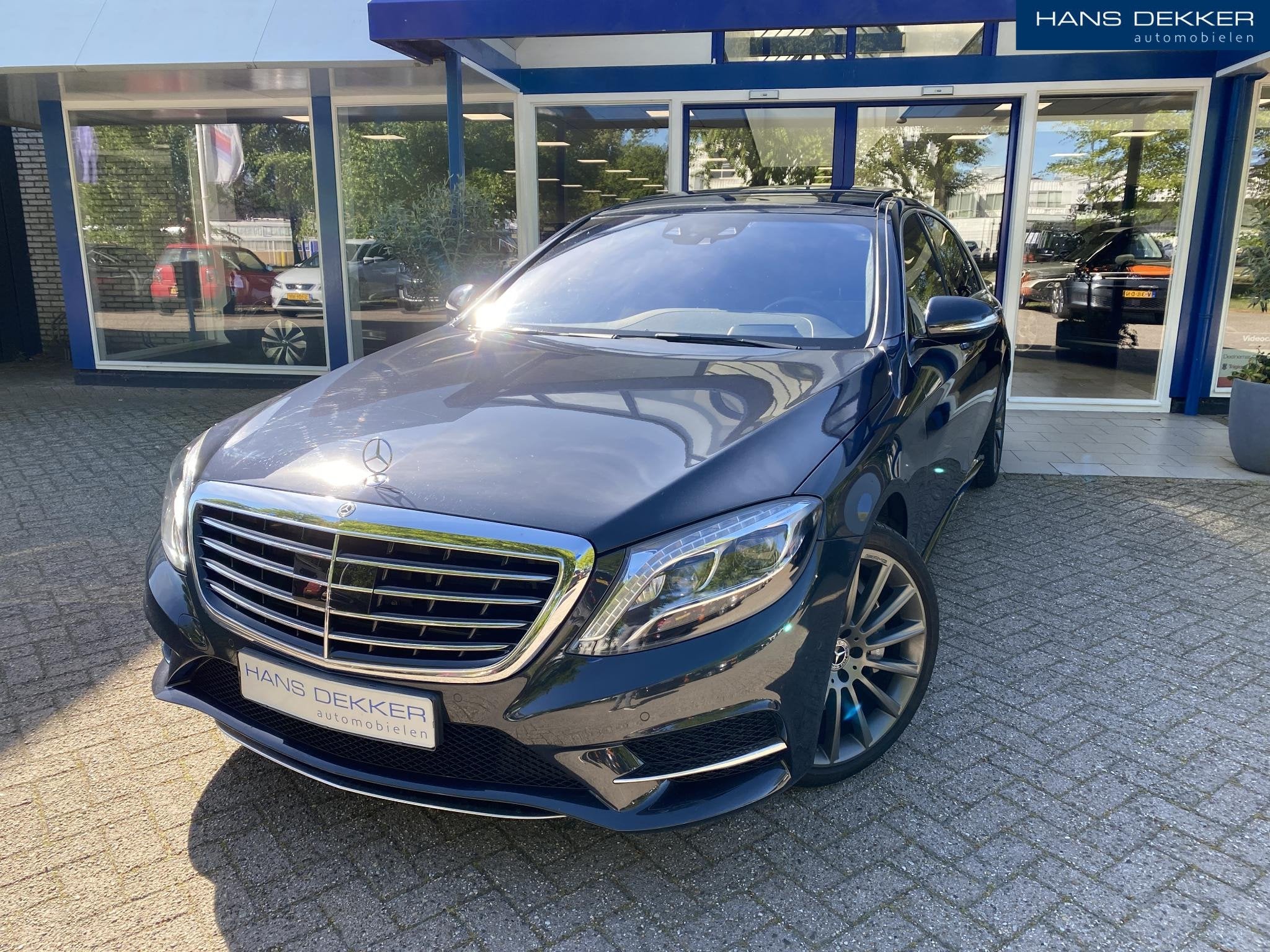 Mercedes-Benz S-klasse 500 Lang Prestige Plus AMG / Burmeist, Auto's, Mercedes-Benz, Adaptive Cruise Control, Achterwielaandrijving