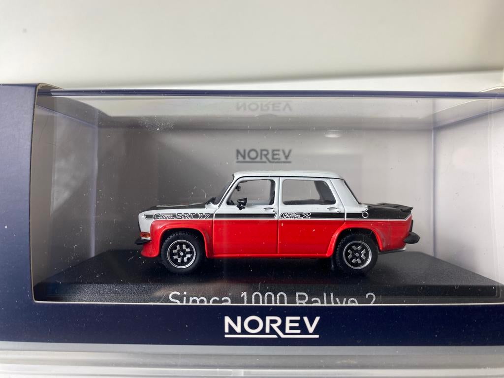 1:43 SIMCA 1000 Rallye 2 / coupe SRT ‘77-Norev-in OVP, Ophalen of Verzenden, Nieuw, Auto, Norev