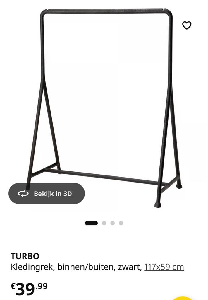 Ikea kledingrek, Kleding | Dames, Kledingrekken, Ophalen of Verzenden, Gebruikt
