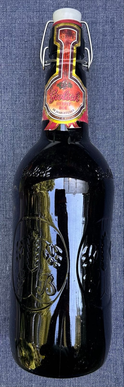 Grolsch Premium pilsner Beugelfles 1,5L, Ophalen of Verzenden, Gebruikt, Flesje(s), Grolsch
