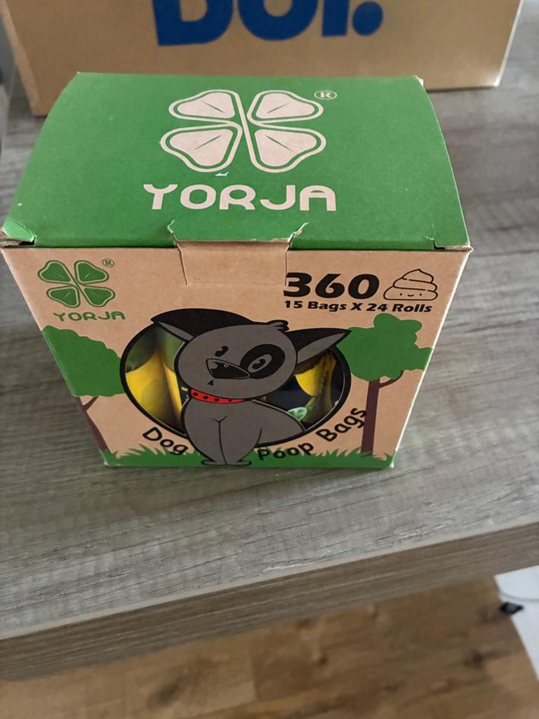 Yorja hondenpoepzakjes, Dieren en Toebehoren, Honden-accessoires, Ophalen, Zo goed als nieuw