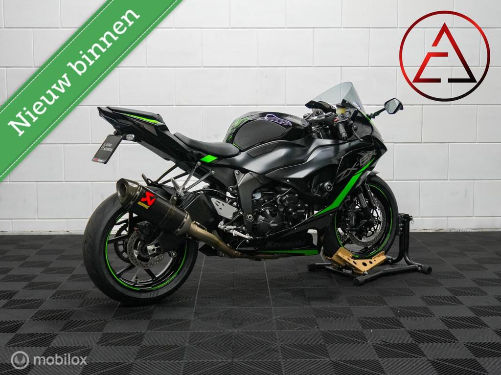 Kawasaki Ninja ZX-6R Full Akrapovic Exhaust, Motoren, Motoren | Kawasaki, 636 cc, Kawasaki, Bedrijf, Meer dan 35 kW