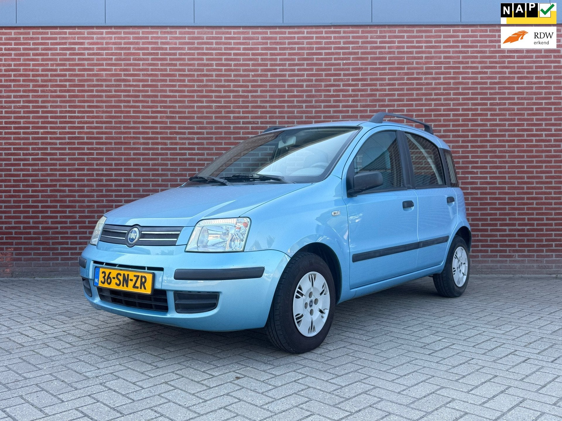 Fiat Panda 1.2 Navigator / Nap / Elektrische ramen / Leuke k, Voorwielaandrijving, Gebruikt, Elektrische ramen, Origineel Nederlands