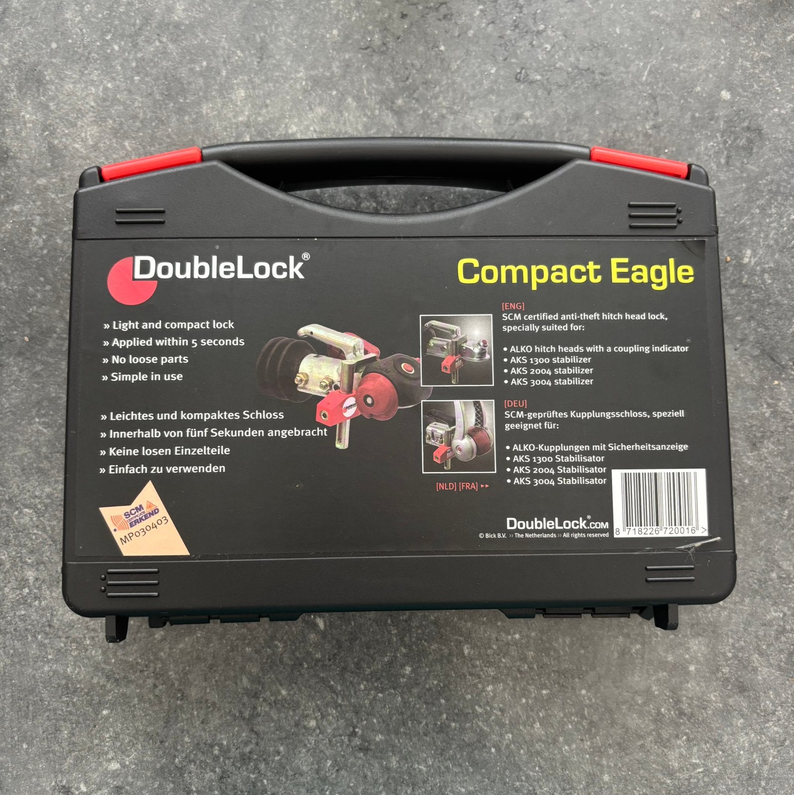 DoubleLock Compact Eagle SCM koppelings slot  ( NIEUW), Ophalen of Verzenden, Nieuw