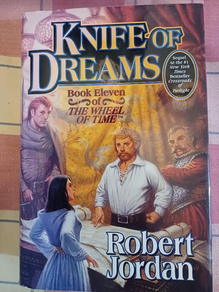 Robert Jordan Knife of dreams en Crown of swords Hardcover, Boeken, Fantasy, Gelezen, Ophalen