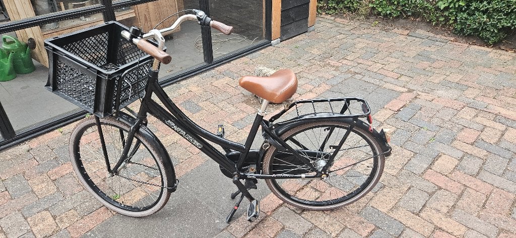 Meisjesfiets sparta, Ophalen, Terugtraprem, Sparta, Versnellingen