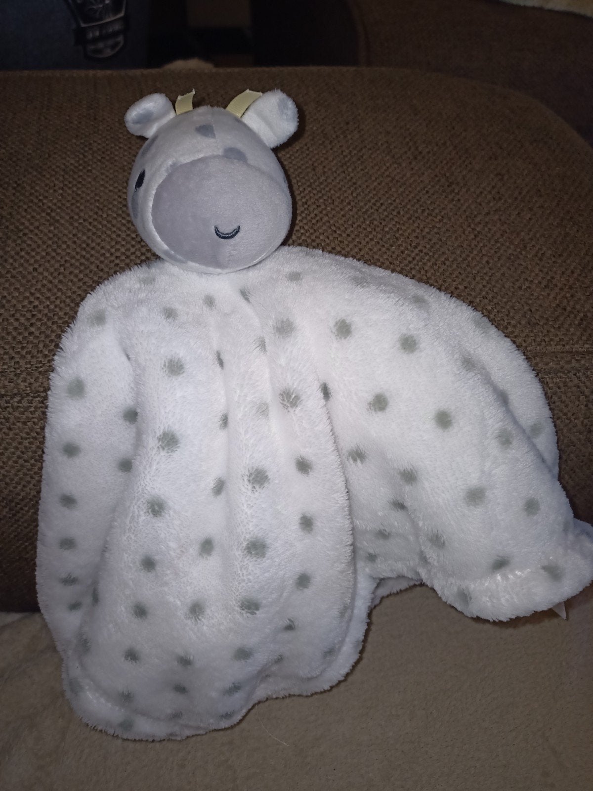 Primark baby, early days, wit grijze stippen giraf kroeldoek, Ophalen of Verzenden, Zo goed als nieuw, Wasbaar, Middelgroot (20 tot 80 cm)