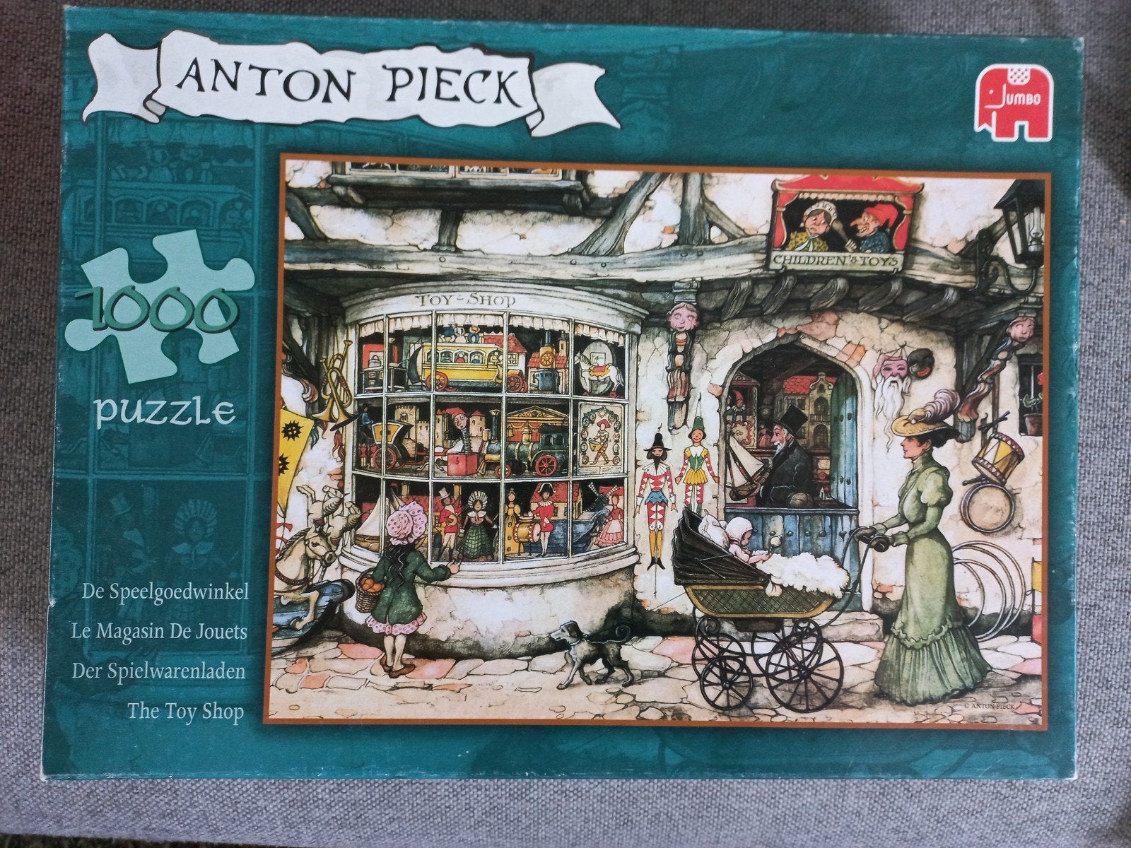 puzzel Anton Pieck, Ophalen, 500 t/m 1500 stukjes, Zo goed als nieuw