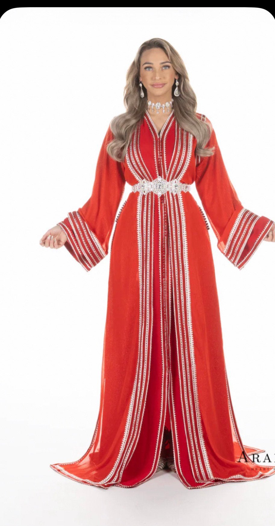 Prachtige Marokkaanse jurk maat xl arabic dress, Ophalen of Verzenden, Zo goed als nieuw, Maat 46/48 (XL) of groter, Overige typen
