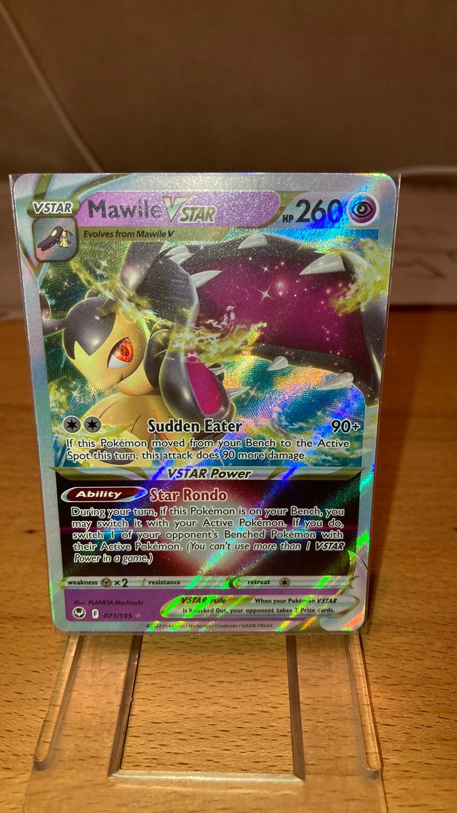 Pokemon Mawile V Star 71/195 Silver Tempest 4,00 euro, Ophalen of Verzenden, Zo goed als nieuw