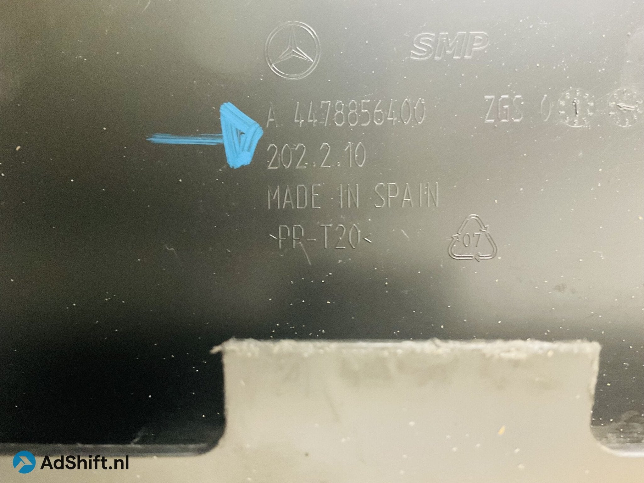 Onderplaat Mercedes W447 V Klasse Viano A4478856400 BumperLi, Auto-onderdelen, Carrosserie en Plaatwerk
