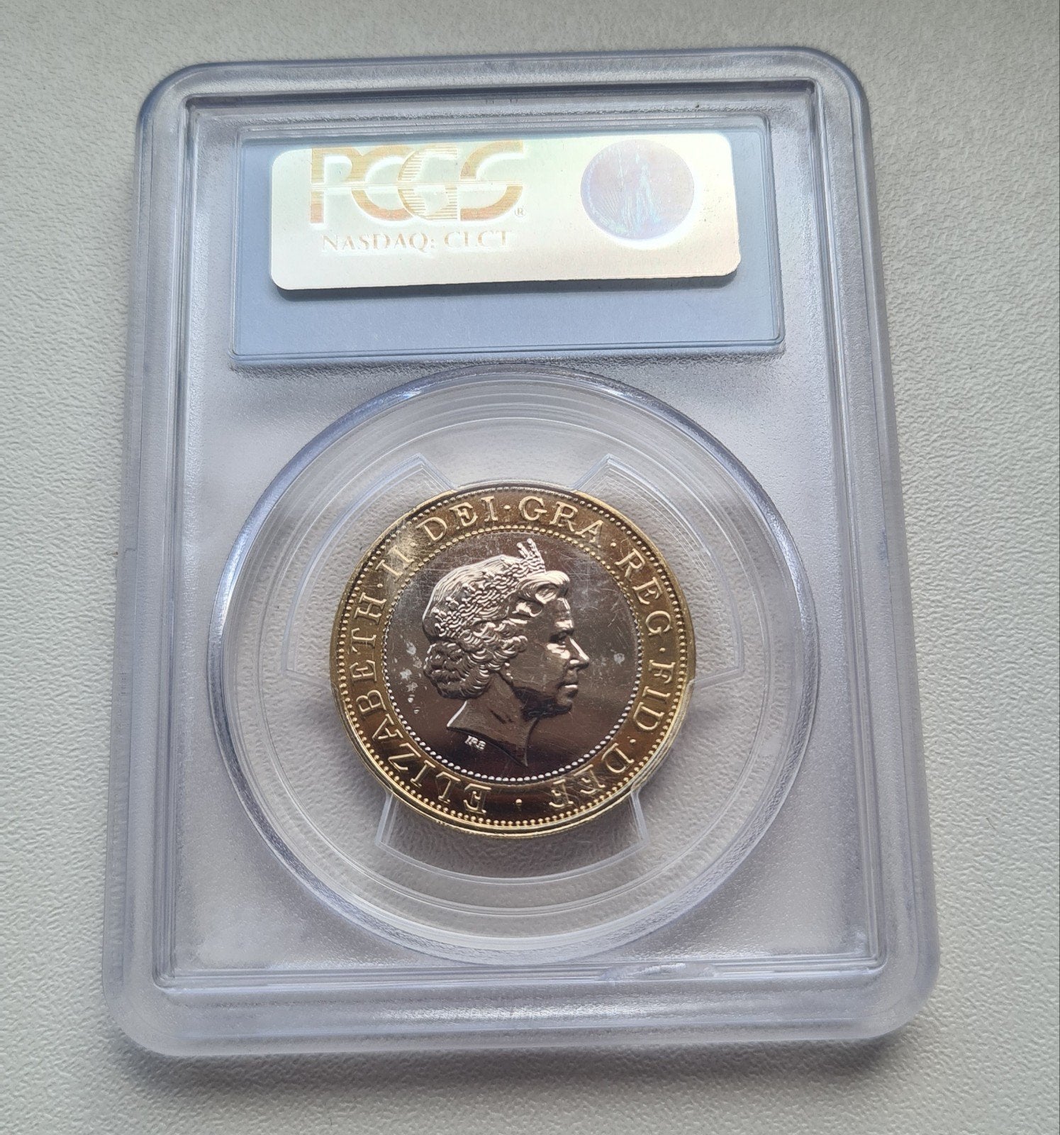 2 pond pounds 2009 Darwin PCGS MS66, Postzegels en Munten, Ophalen of Verzenden, Overige landen, Losse munt