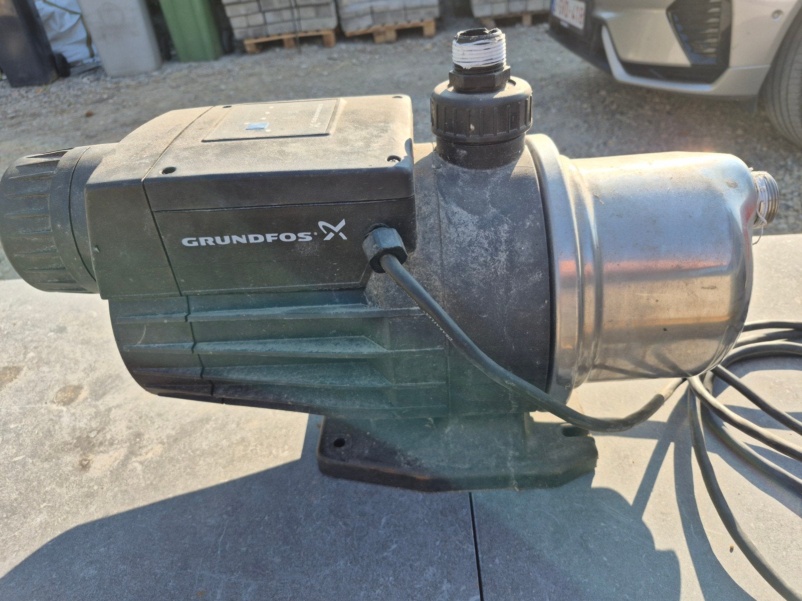 Grundfos Hydrofoorpomp - Gebruikt, Goede Staat, Tuin en Terras, Waterpompen, Ophalen of Verzenden, Gebruikt, Elektrisch, Hydrofoorpomp