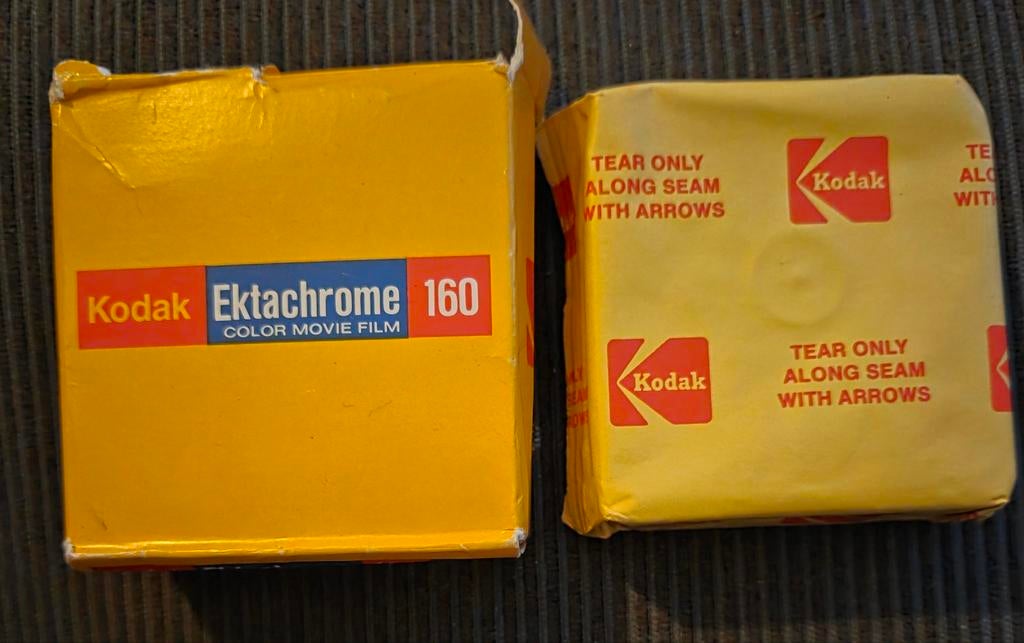 Kodak Ektachrome 160 Super 8 film sealed vintage exp 1979, Ophalen of Verzenden, 8mm film