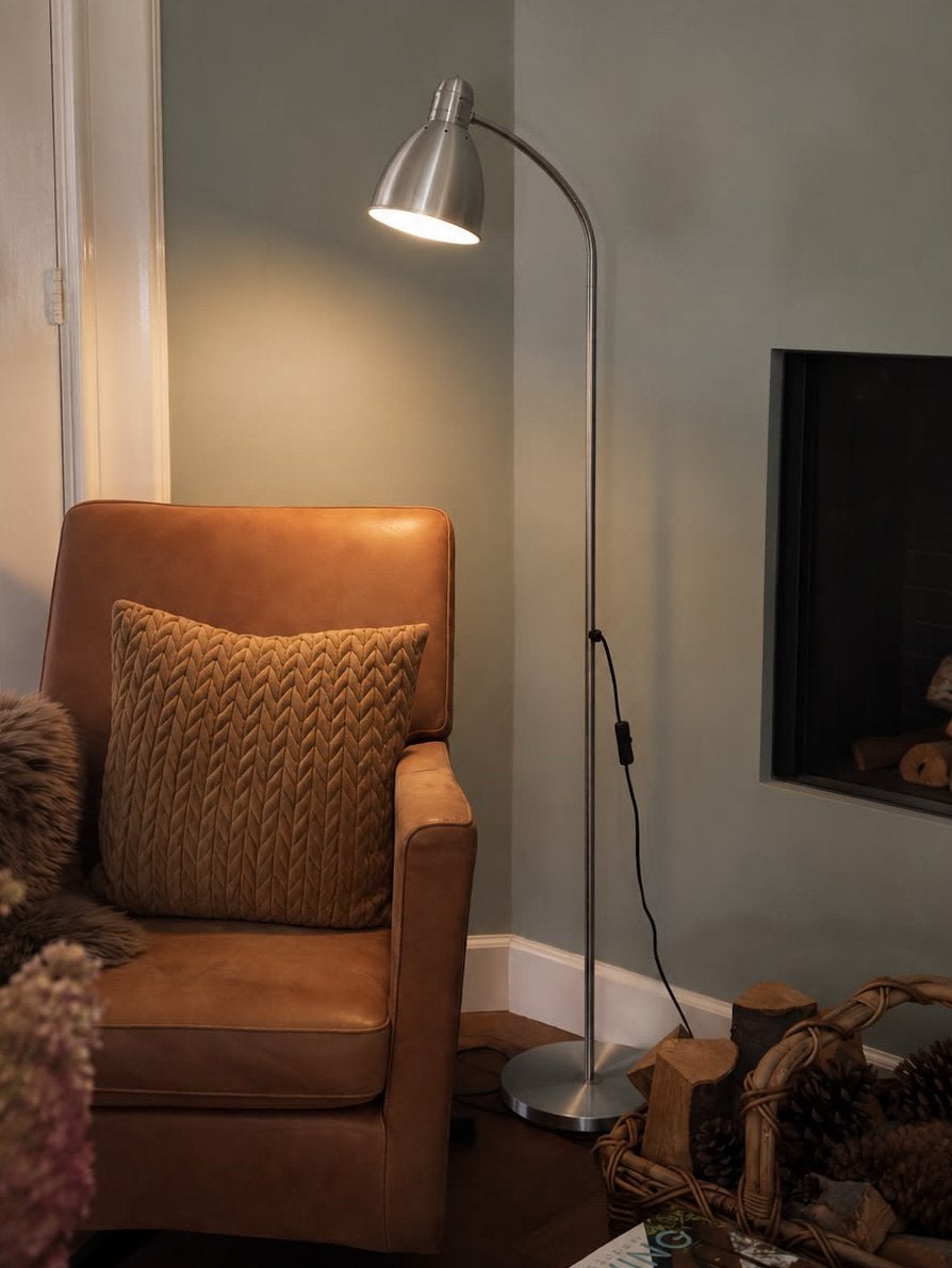 Vloerlamp / Staande lamp Lersta van Ikea, Ophalen, Overige materialen, 100 tot 150 cm, E27 (groot)
