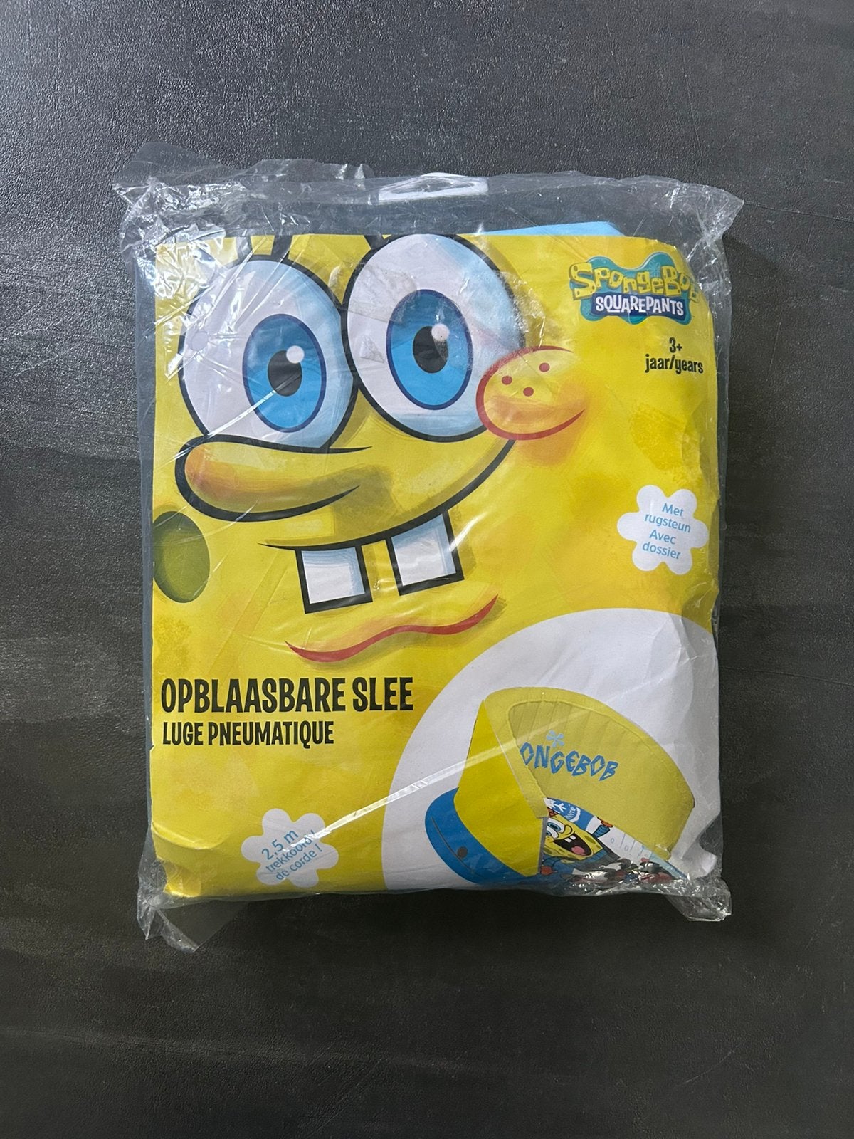 SpongeBob Slee voor in de sneeuw ( Helemaal nieuw! ), Ophalen of Verzenden, Nieuw