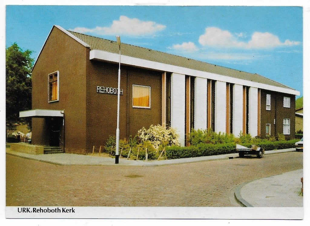 Urk Reheboth Kerk Ongelopen Ansichtkaart (B8102), Verzamelen, Ansichtkaarten | Nederland, Ophalen of Verzenden, 1960 tot 1980