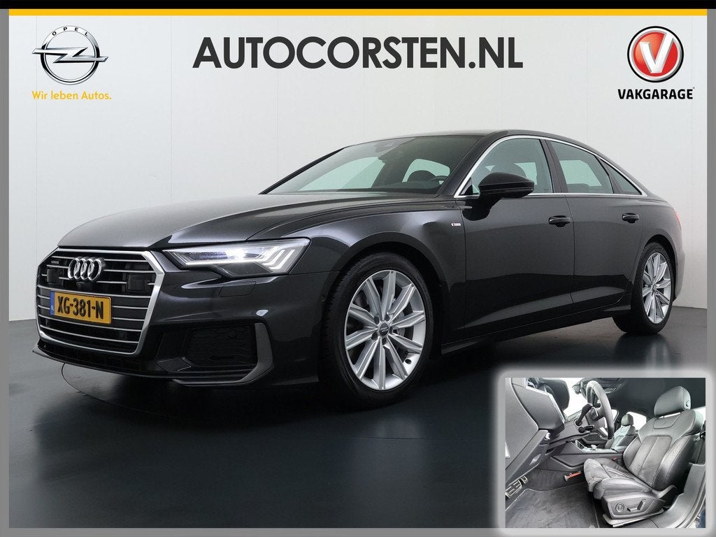 Audi A6 Limousine 50TDI Diesel 286pk Quattro Hybride S-Line, Auto's, Audi, Automaat, 1800 kg, Gebruikt, Bedrijf