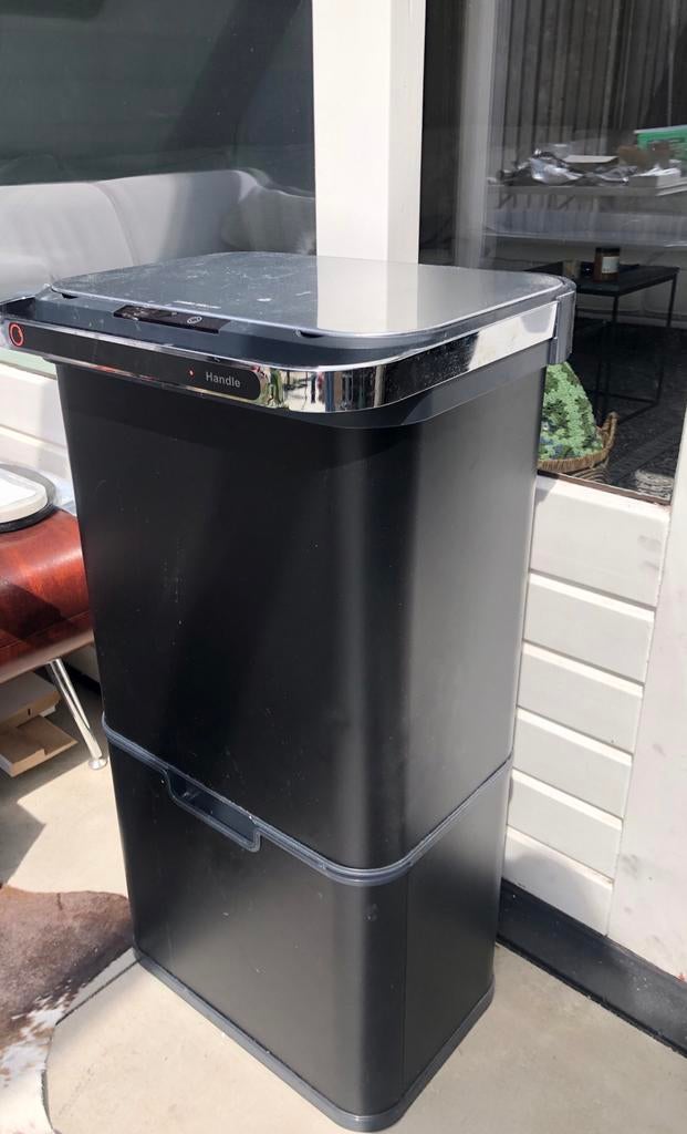 Gebruikte vuilnisbak met vakken voor scheiden, 40 liter of meer, Ophalen of Verzenden, Gebruikt, Kunststof