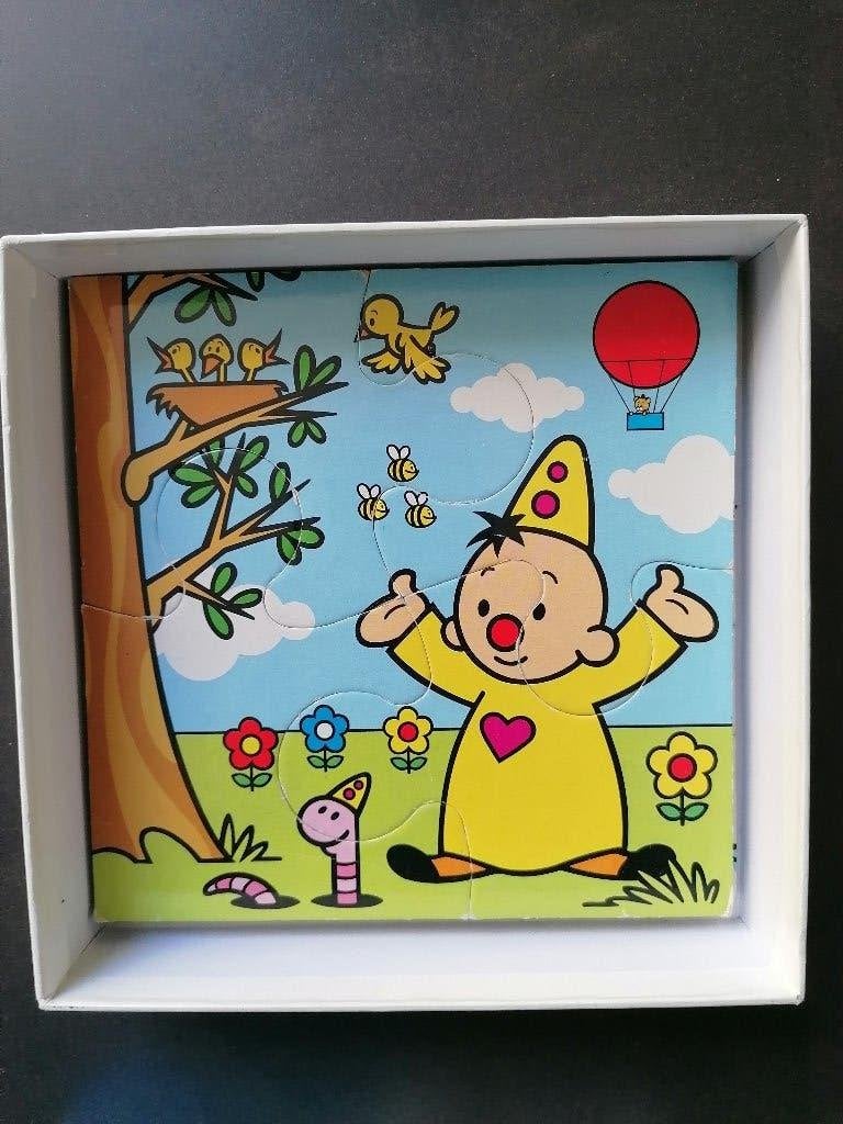 Bumba puzzel 4 seizoenen (dus 4 puzzels) bijna gratis, Ophalen of Verzenden, Minder dan 10 stukjes, Zo goed als nieuw, 6 maanden tot 2 jaar