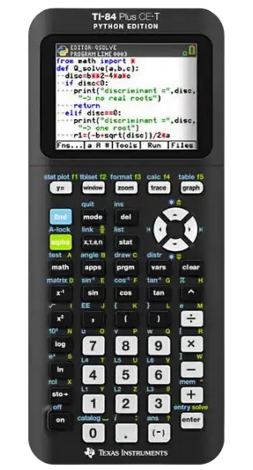 TEXAS INSTRUMENTS TI-84 Plus CE-T, Ophalen of Verzenden, Zo goed als nieuw