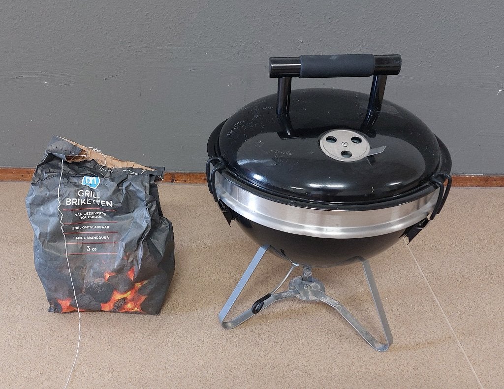 Jamie Oliver BBQ - 37 cm - portable, Tuin en Terras, Houtskoolbarbecues, Ophalen, Gebruikt, Jamie Oliver