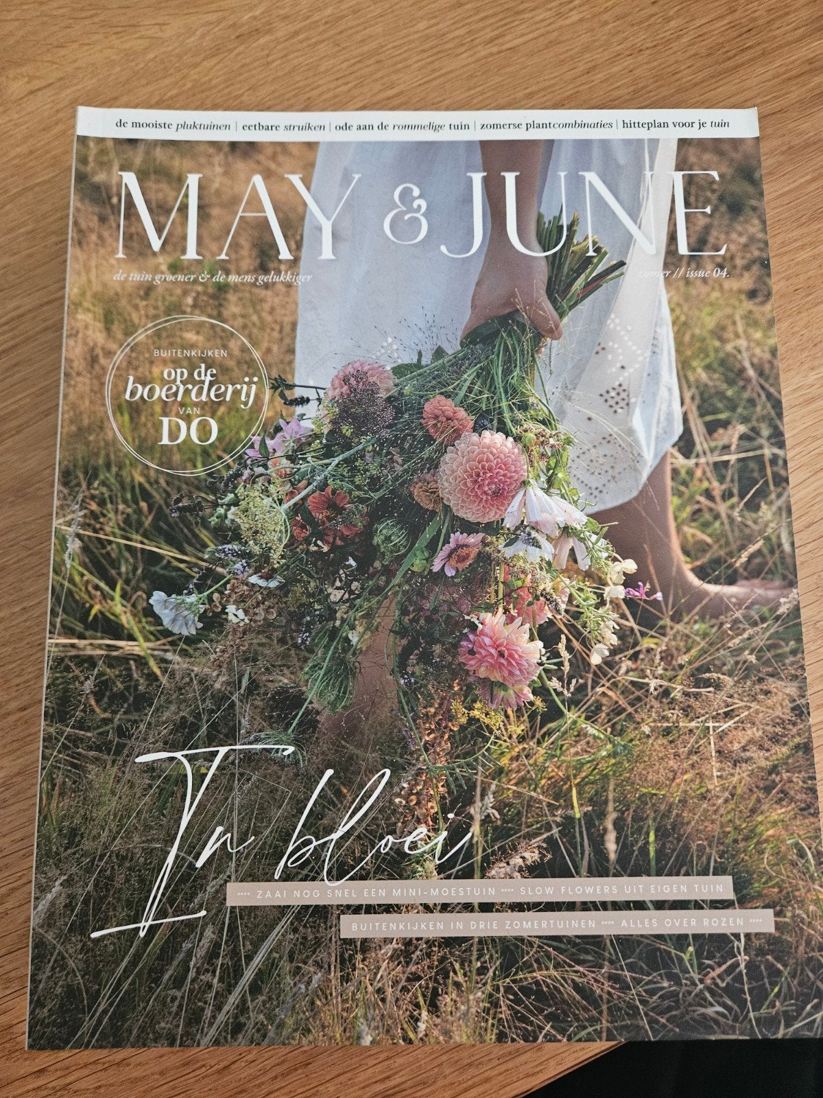 Tijdschrift May & June editie 04, Ophalen of Verzenden, Zo goed als nieuw