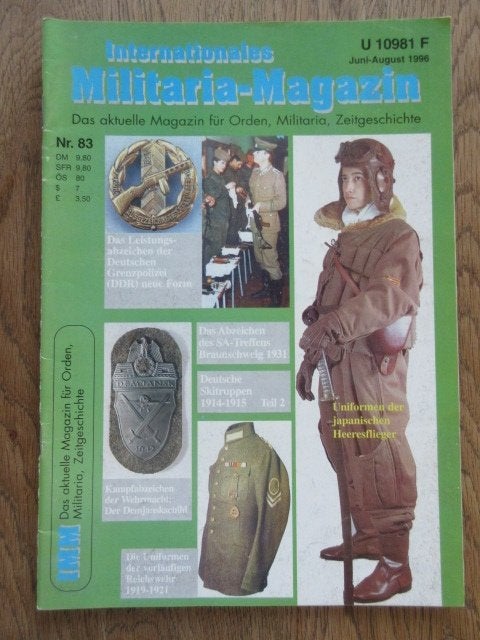 Militaria Uniformen Japanischen Heeresflieger Demjanskschild, Verzenden, Tweede Wereldoorlog, Gelezen, Overige onderwerpen