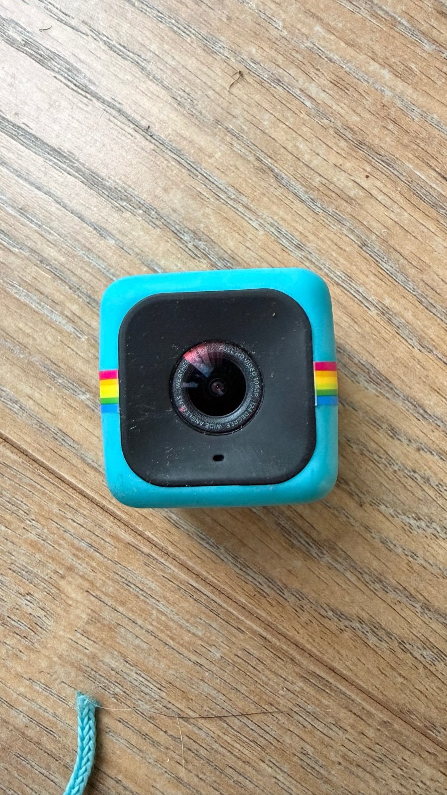 Polaroid Cube Actie Camera met Bumper Case - Zo goed als nie, Ophalen of Verzenden, Gebruikt, Overige merken