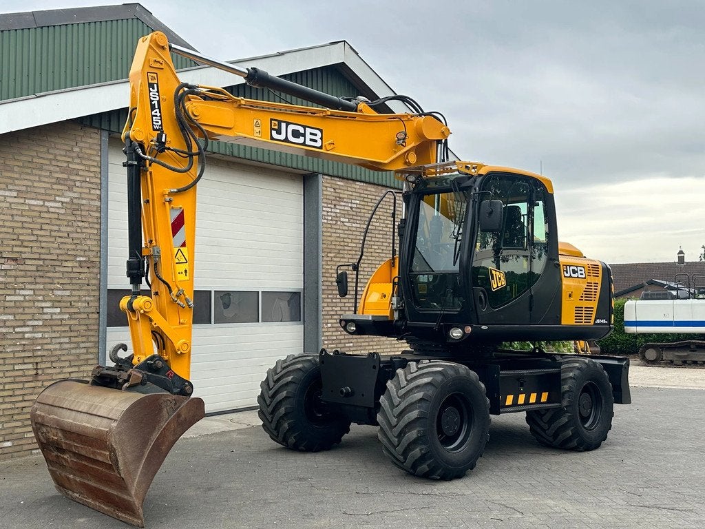 JCB JS145W + (bj 2017), Graafmachine