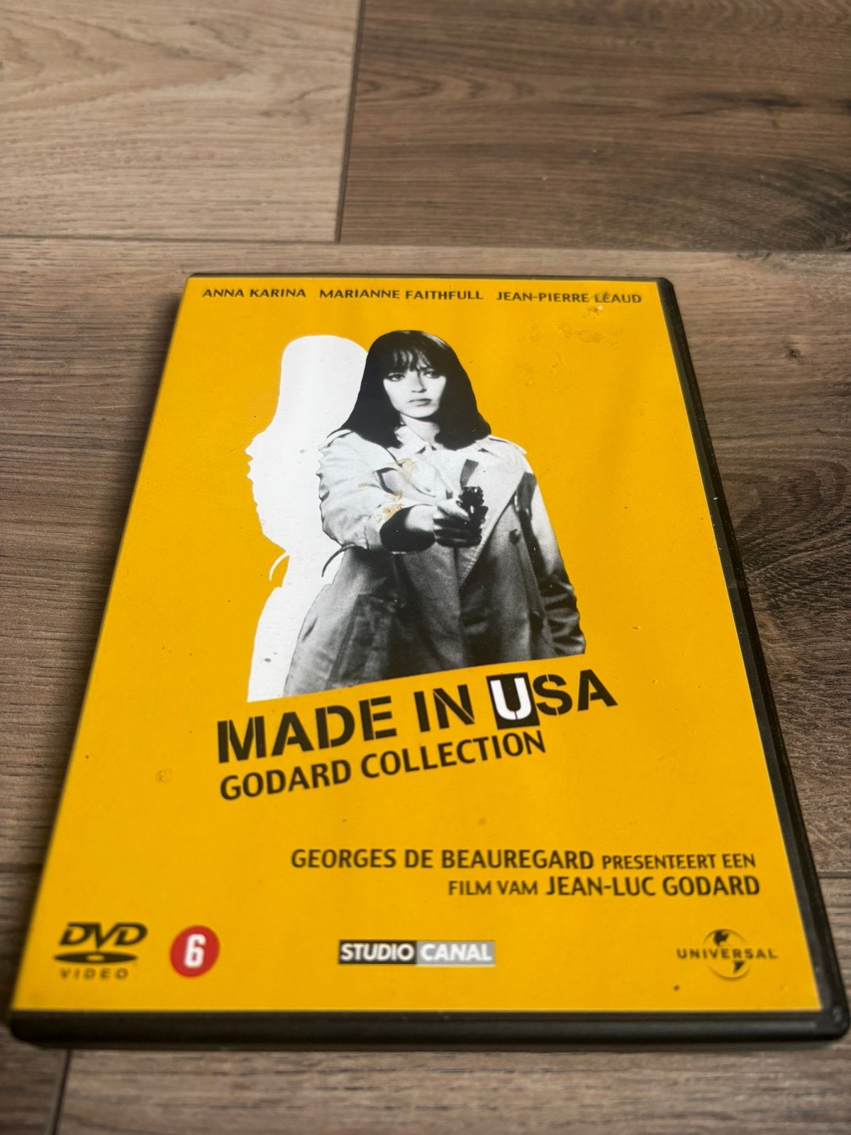 Made in USA van Jean Luc Godard, Cd's en Dvd's, Dvd's | Filmhuis, Alle leeftijden, Ophalen of Verzenden, Zo goed als nieuw, Overige gebieden