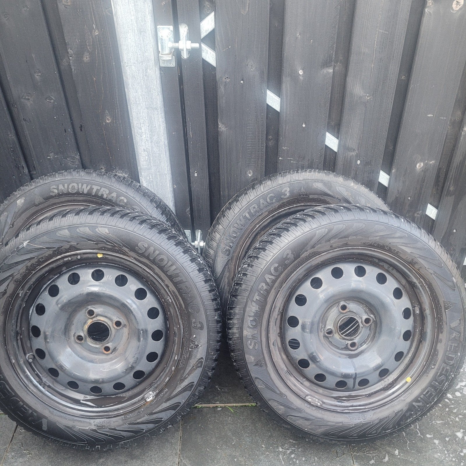 Te koop Vredestein Snowtrac 3.   4 x winterbanden op stalen, Auto-onderdelen, Ophalen, Overige, Gebruikt, Overige