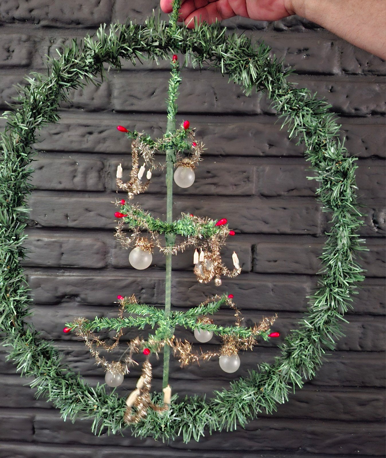 Raamhanger etageboompje, Diversen, Kerst, Ophalen