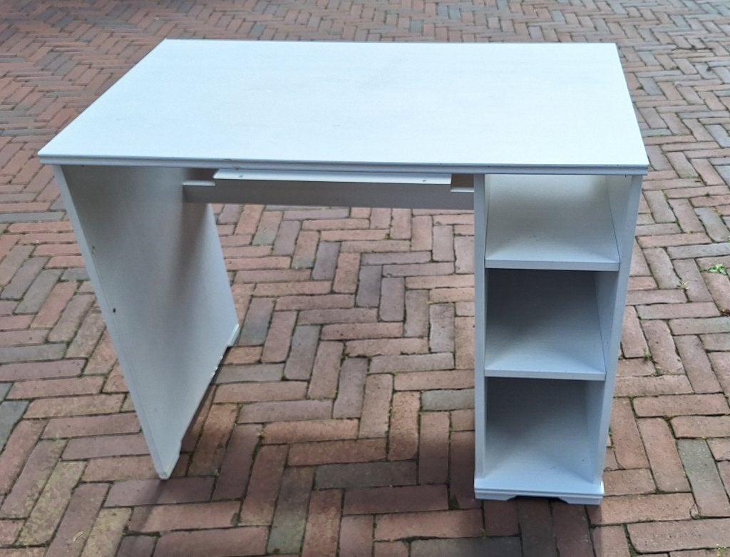 Bureau wit 75 x 90 x 52 cm (h x b x d), Ophalen, Gebruikt, 90 cm, 52 cm