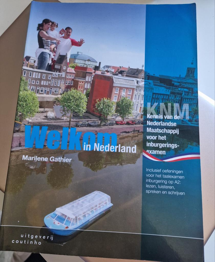 Welkom in Nederland KNM Inburgeringsexamen Boek, Non-fictie, Marilene Gathier, Nederlands, Ophalen