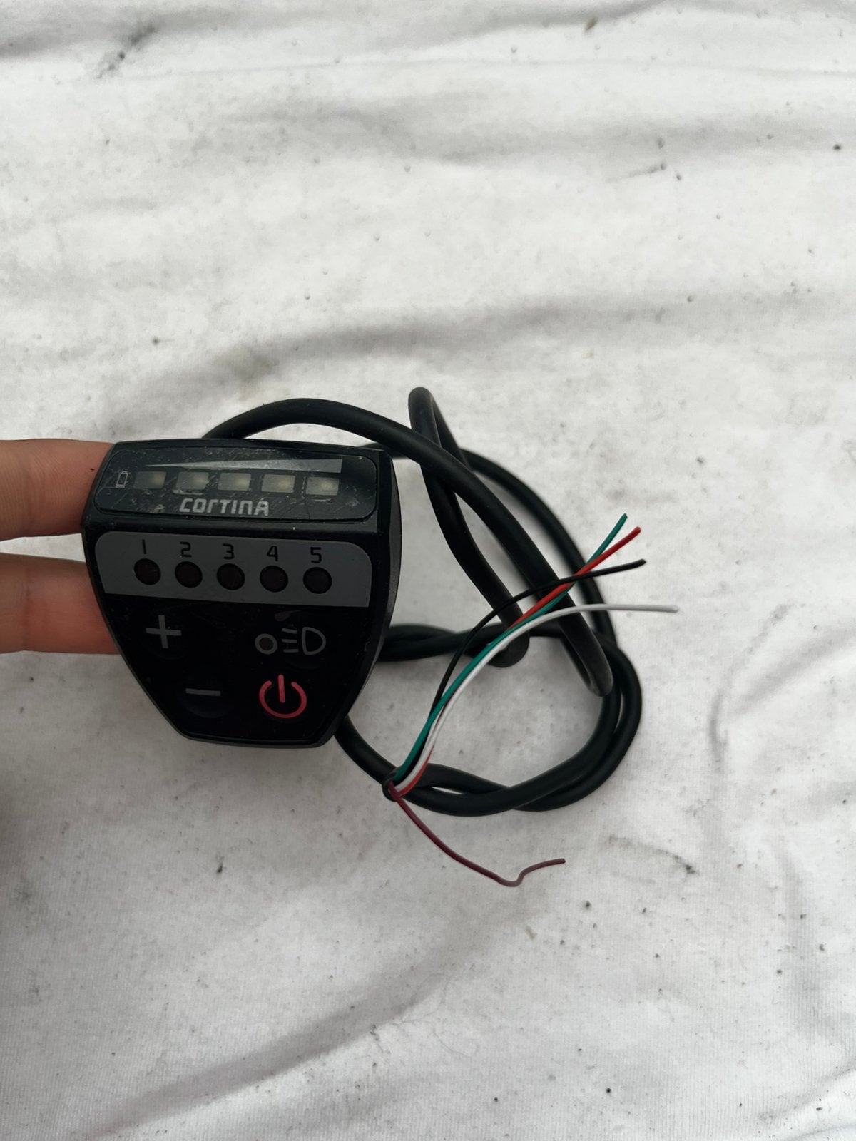 Cortina E-bike Display Bedieningspaneel, Fietsen en Brommers, Fietsaccessoires | Fietscomputers, Ophalen of Verzenden, Gebruikt
