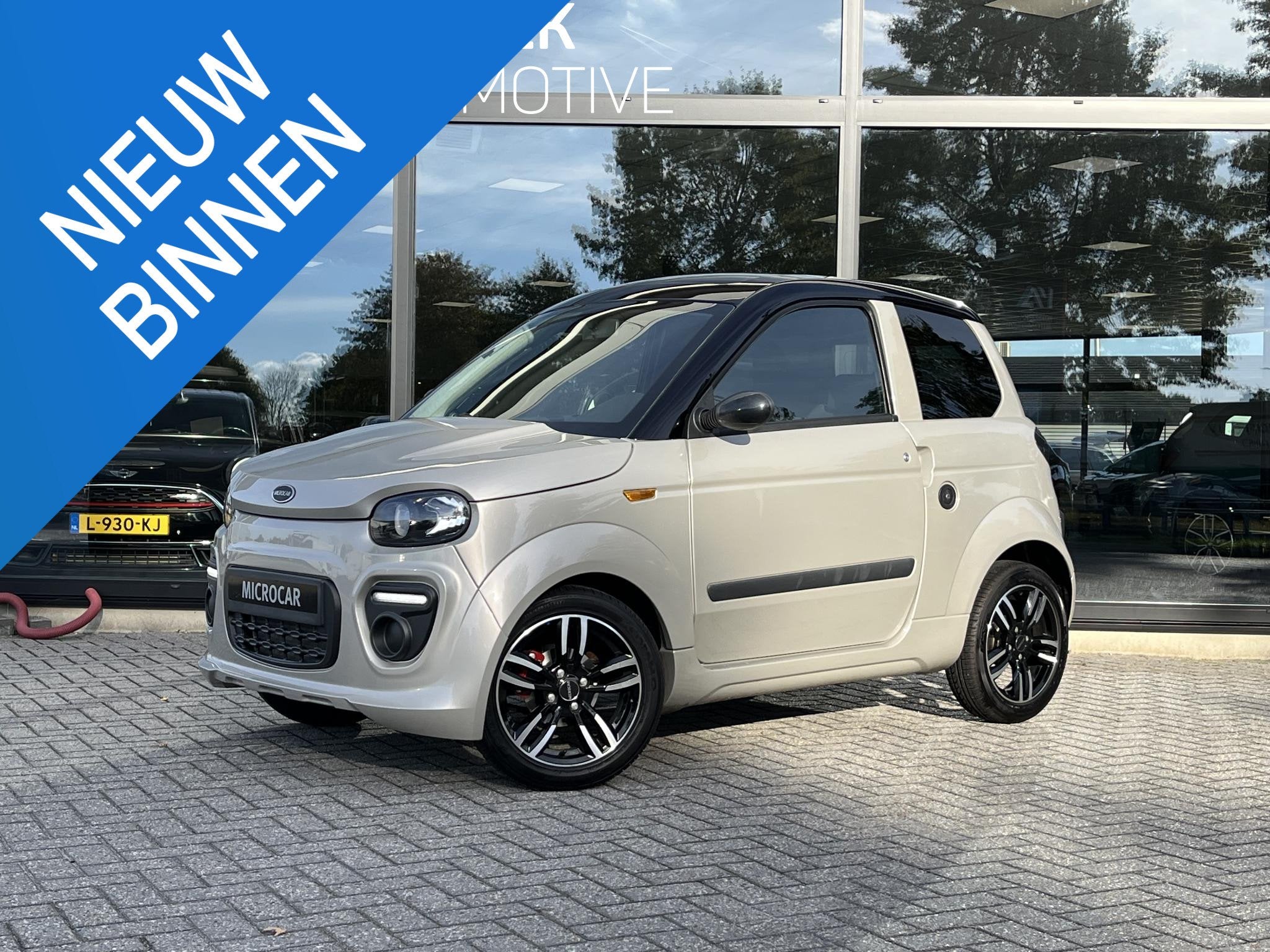 Microcar M.GO Dynamic DCI Nieuwstaat, Oostschans 76
4463 AM  Goes, NL, Info@urbanmobilitygroupbenelux.com, Urban Mobility Group Benelux