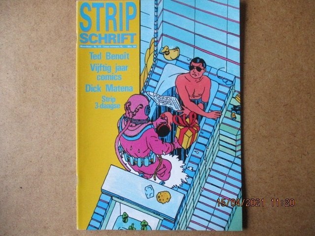 adv1187 stripschrift 173, Eén stripboek, Ophalen, Gelezen