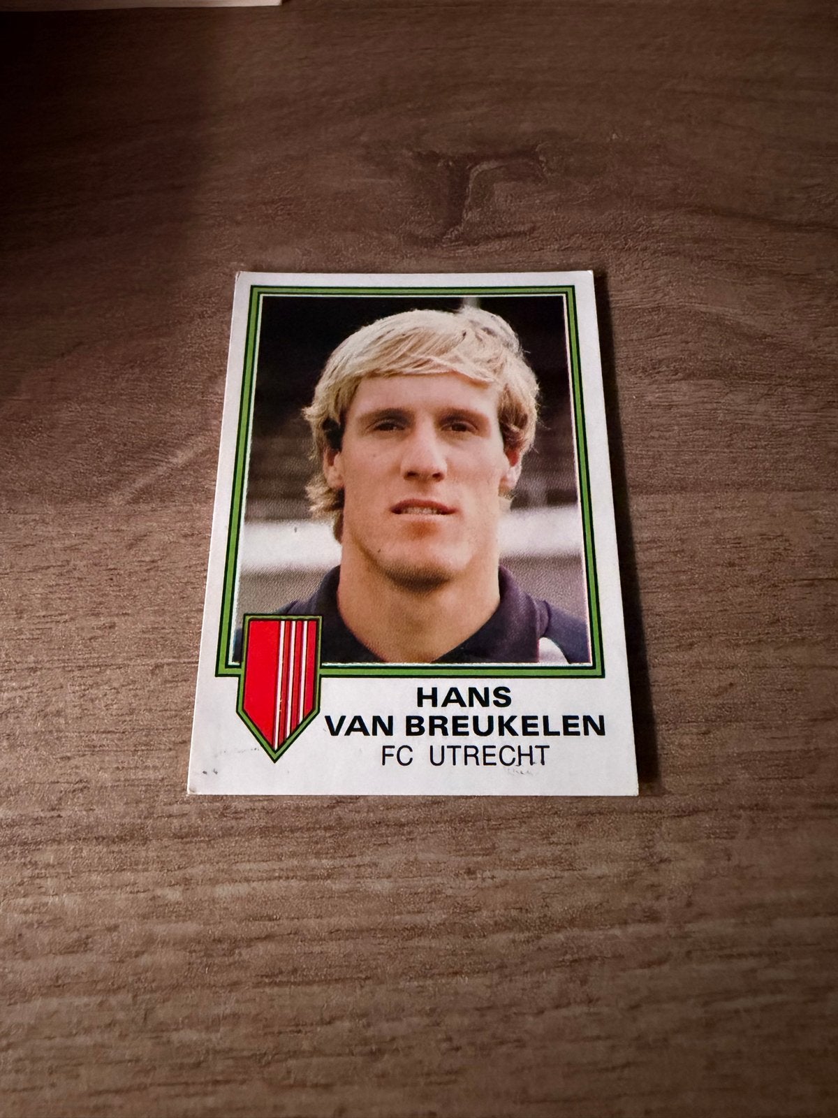 Hans van Breukelen FC Utrecht Panini Voetbal 81, Ophalen of Verzenden, Gebruikt, F.C. Utrecht, Spelerskaart