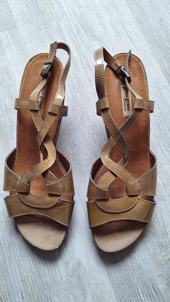 Paul Green sandalen maat 6,5, Kleding | Dames, Schoenen, Overige kleuren, Zo goed als nieuw, Paul Green, Sandalen of Muiltjes