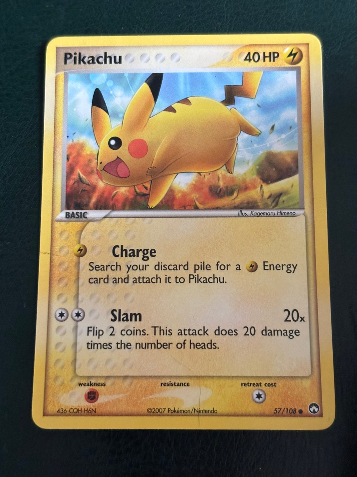 Pikachu #57 Pokemon Power Keepers, Ophalen of Verzenden, Zo goed als nieuw