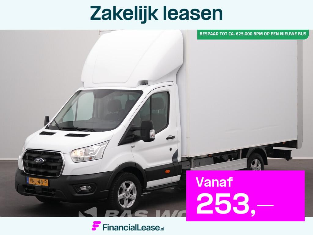 Ford Transit 130pk D'Hollandia Laadklep Zijdeur Bakwagen Cam, Stof, Euro 6, 4 cilinders, Wit
